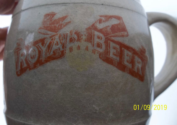 Stoneware Royal Beer Mug from Kansas City