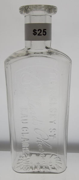 Ballard's Pharmacy Bottle from Eau Claire, Wisconsin