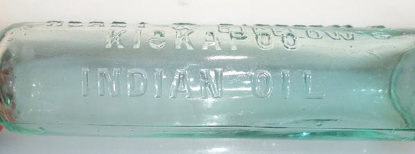 Healy & Bigelow's Kickapoo Indian Oil Bottle