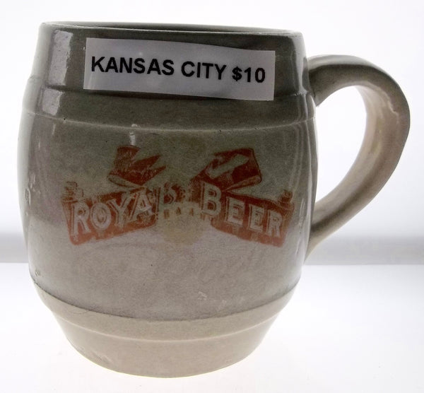 Stoneware Royal Beer Mug from Kansas City