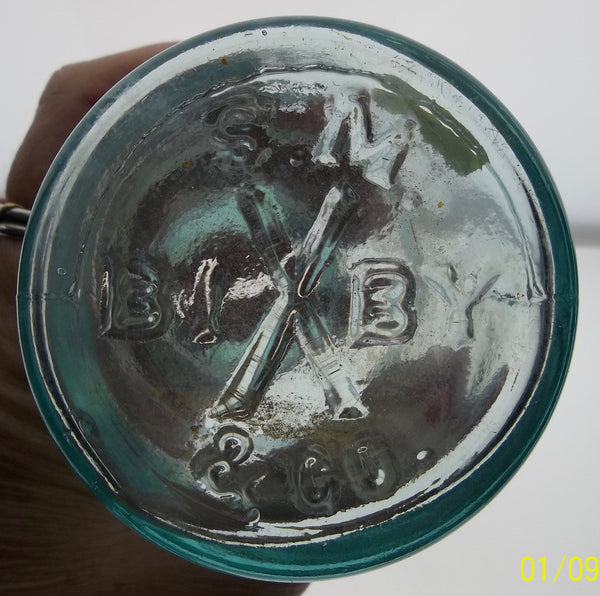 Bixby Shoe Polish Jar