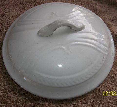 Beautiful Ironstone Tureen Lid