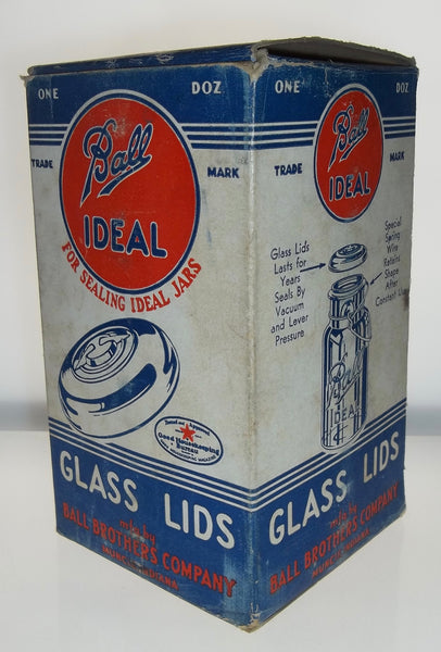 Ball Ideal Glass Lids - Full Box of One Dozen