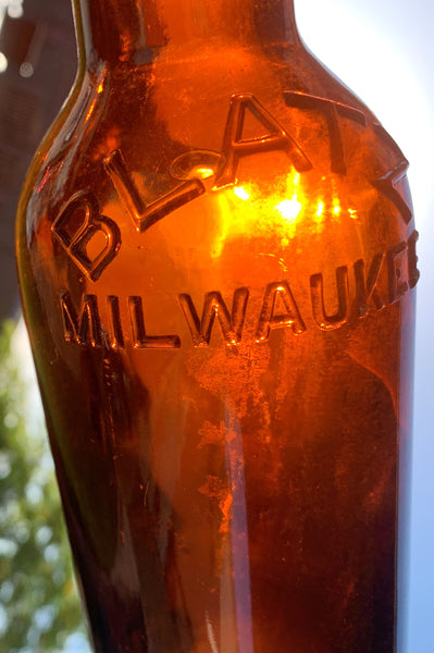 Blatz Beer Bottle from Milwaukee, Wisconsin