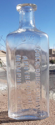 Cole Drug Company Bottle from Memphis, Tenn