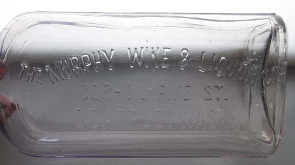 Beautiful Violet Murphy Wine & Liquor Co. Bottle From Seattle Washington