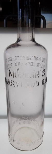 Morgan's Maryland and Kansas City Rye Bottle