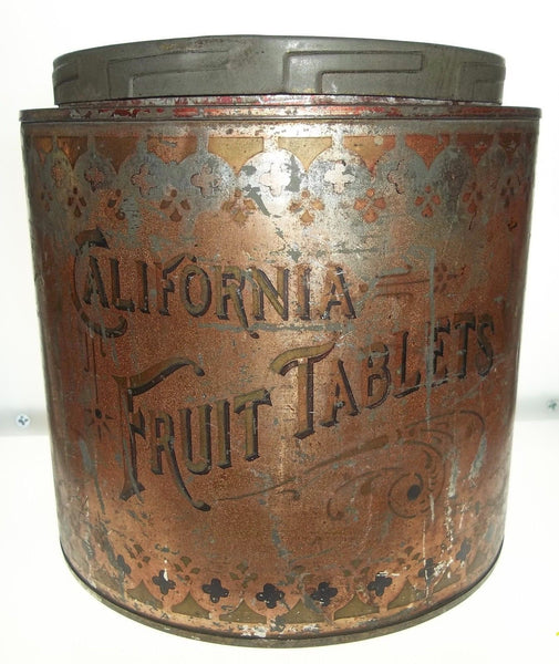 California Fruit Tablets Tin