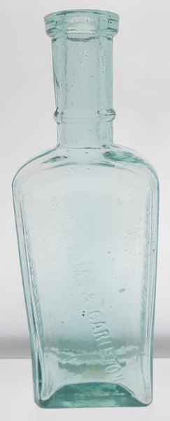 Stylish Williams & Carleton Druggist Bottle from Connecticut
