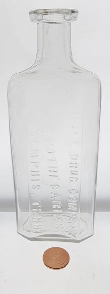 Cole Drug Company Bottle from Memphis, Tenn