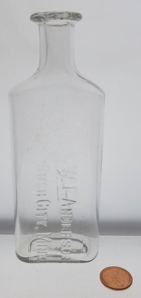 Druggist Bottle from Rush City, Minnesota