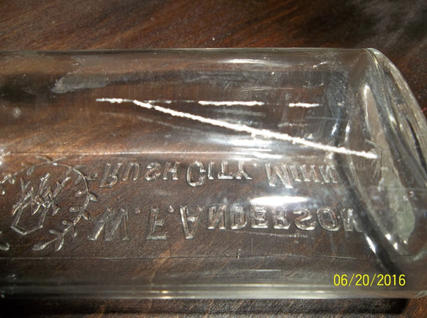 Druggist Bottle from Rush City, Minnesota