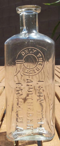 Leon Hale Apothecary Bottle from Tampa Florida