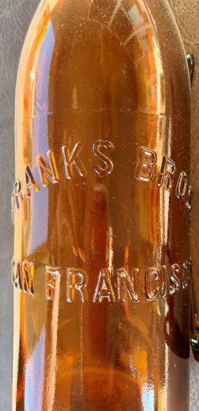 Franks Bros. Beer Bottle from San Francisco