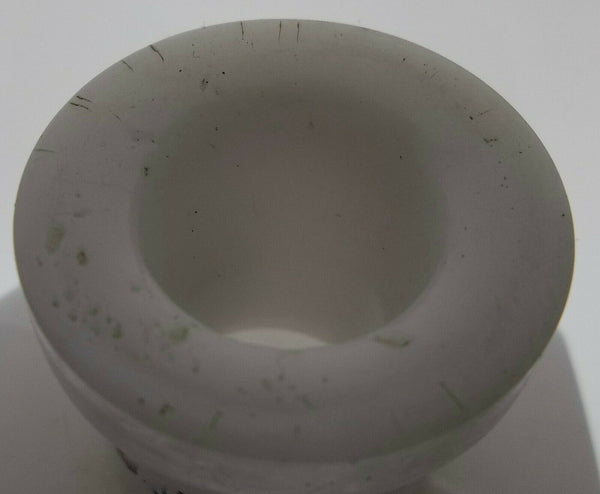 Milk Glass Barry's Pearl Cream Bottle