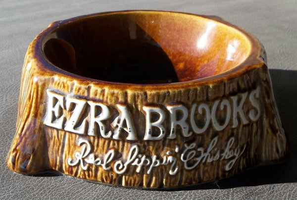 Rare Ezra Brooks Whiskey Advertising Piece