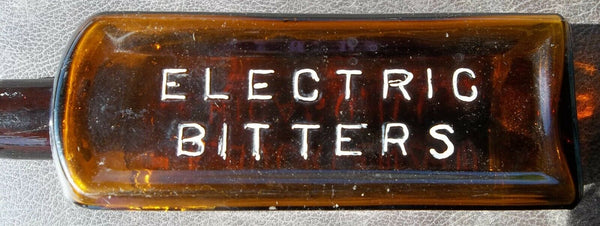 H.E. Bucklen & Co Electric Bitters Bottle from Chicago