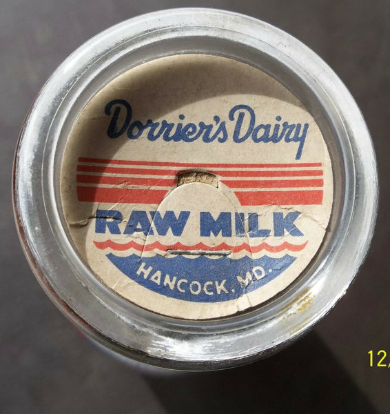 Di Stefano's Dairy Farm Store Milk Bottle from North Providence, R.I.