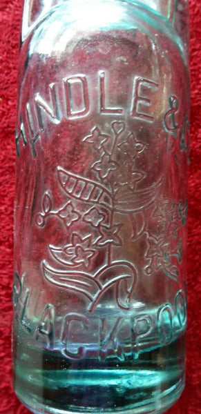 Hindle & Co. Codd Soda Bottle from Blackpool, U.K.